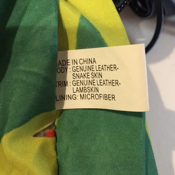 Chi by Carlos Falchi Leather Bag - Picture 6 of 8